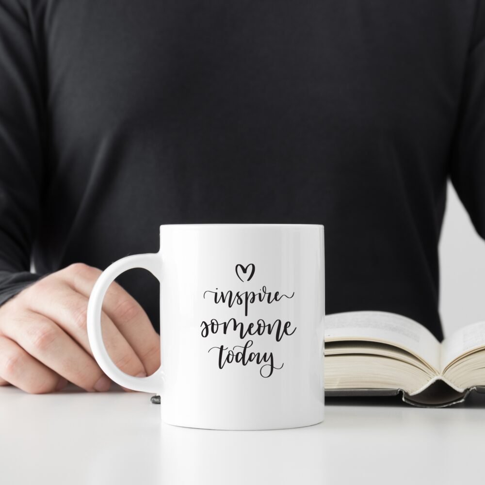 Black & White Custom Classic Mugs - Image 3
